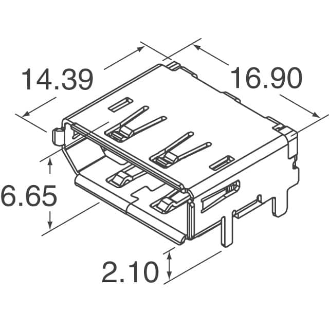 472720001 Molex  Conjuntos de conectores USB DVI HDMI